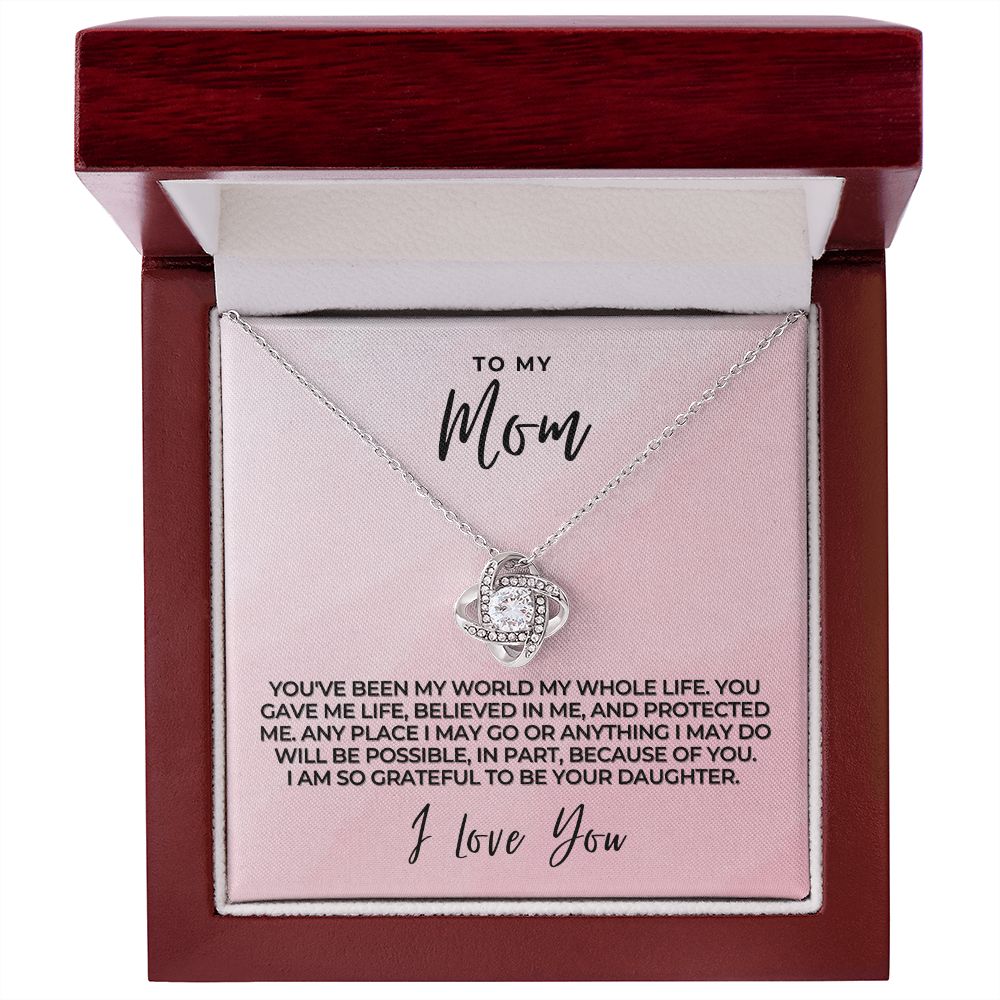 Gift For Mom | My World Necklace 0659T8