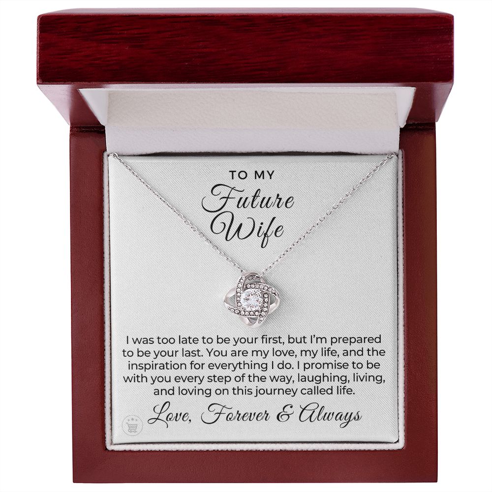 Future Wife, Mrs. Gift | Every Step Necklace 0715T2