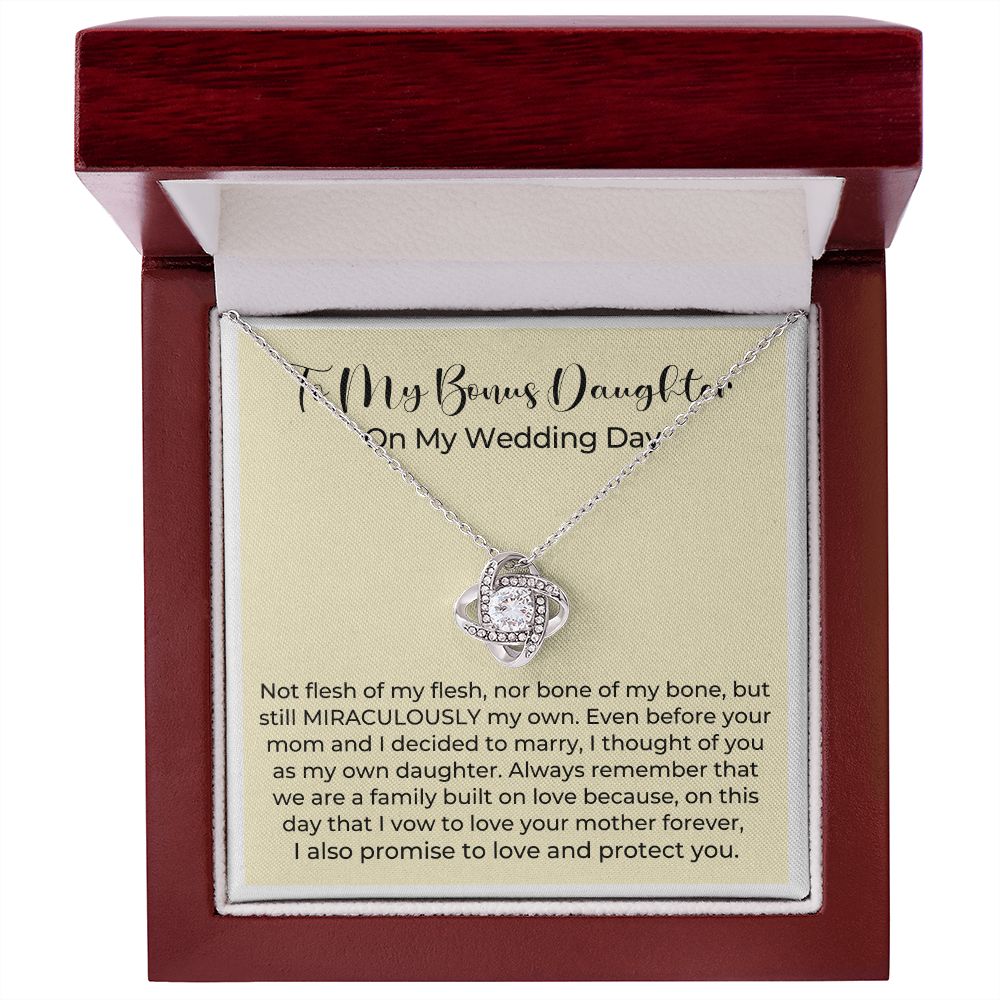 Stepdaughter Wedding Gift | On This Day Necklace 0555T8