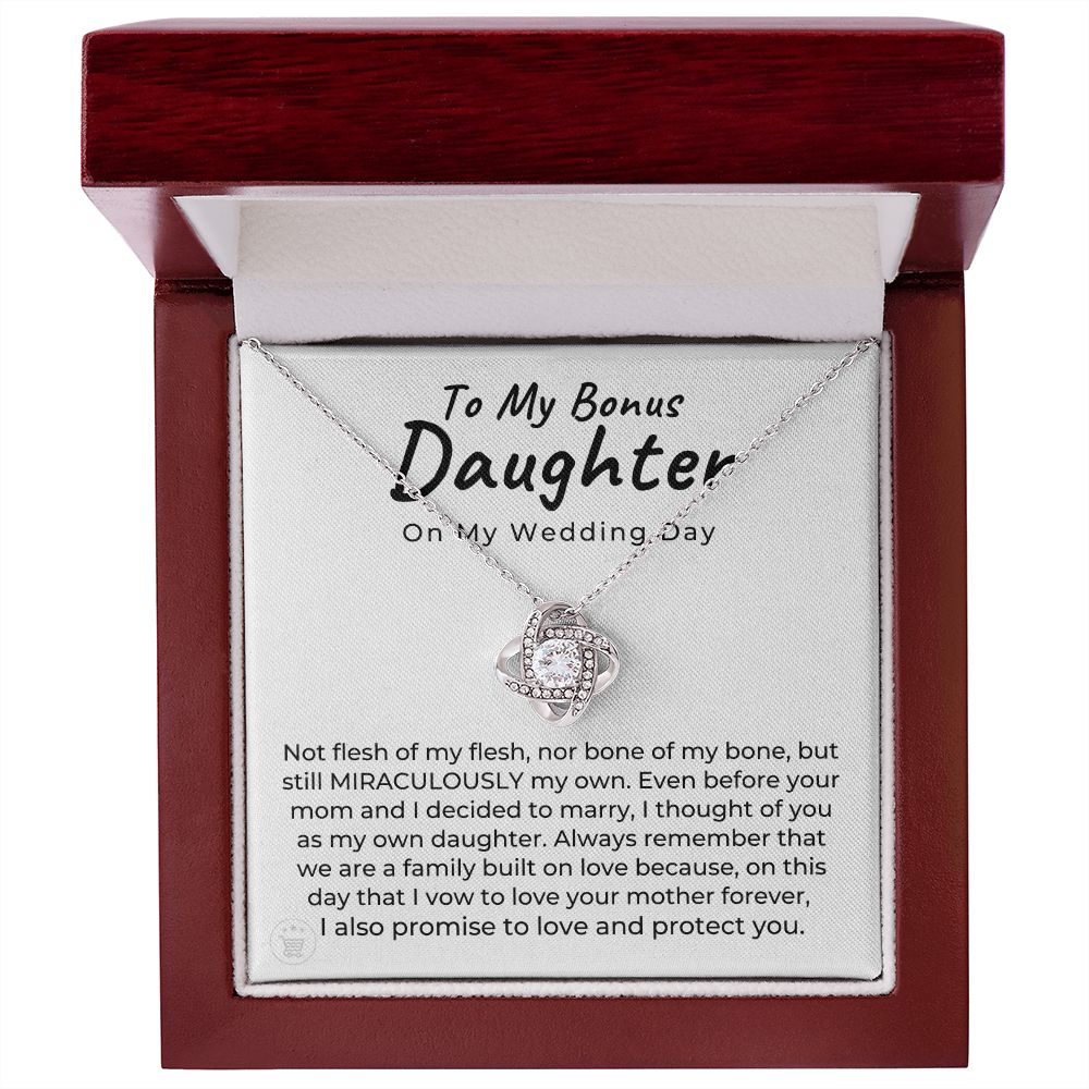 Stepdaughter Wedding Gift | On This Day Necklace 0555T12