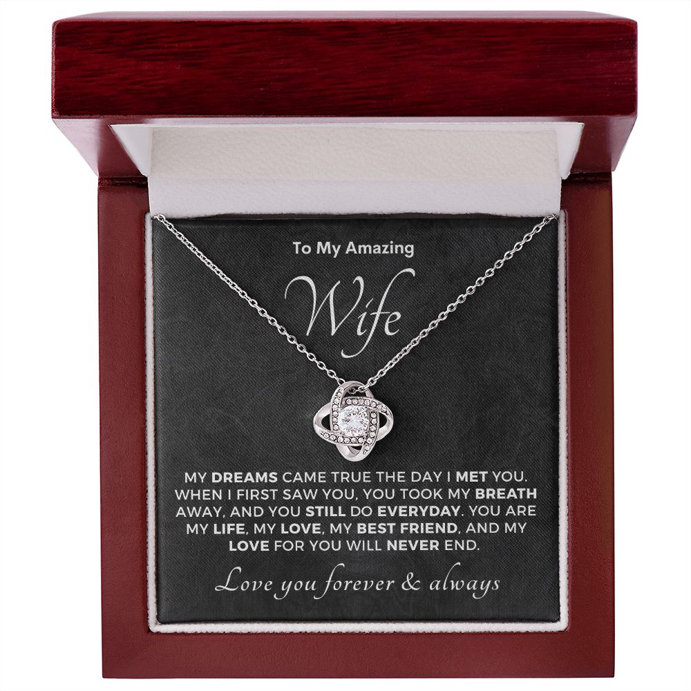 Gift For Wife | Dreams Came True Necklace 0742T1L