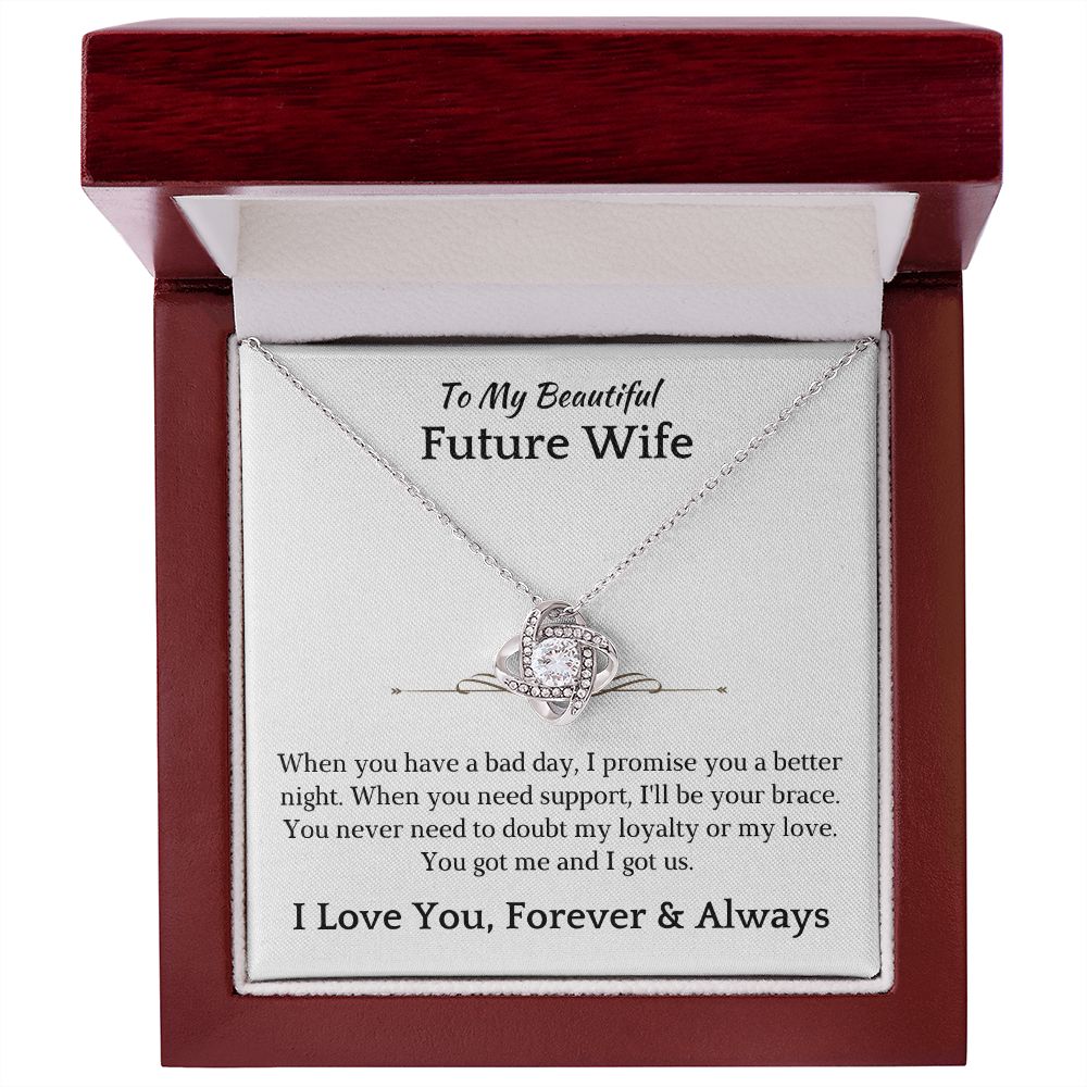 Future Wife, Mrs. Gift | I Love You Necklace 0733T1L