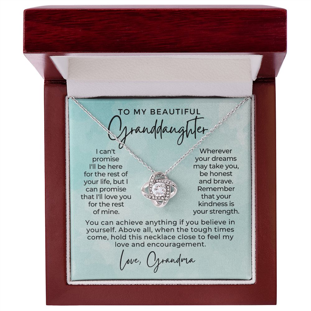 Granddaughter Gift | My Promise Necklace  0546T20