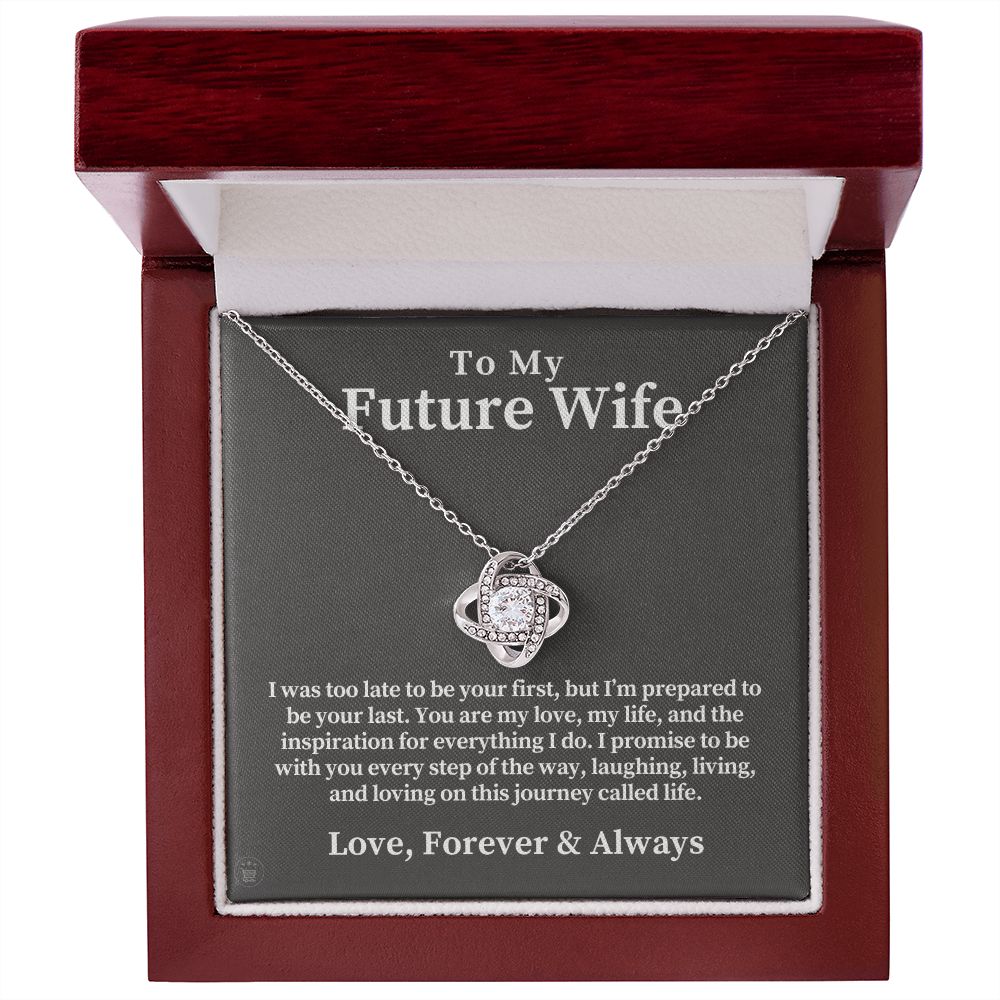 Future Wife, Mrs. Gift | Every Step Necklace 0715T6