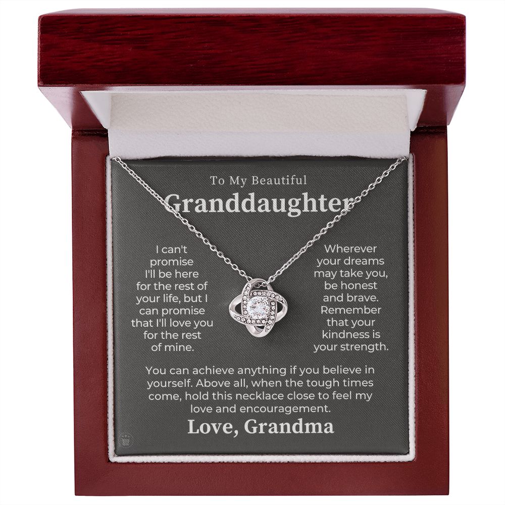 Granddaughter Gift | My Promise Necklace  0546T17