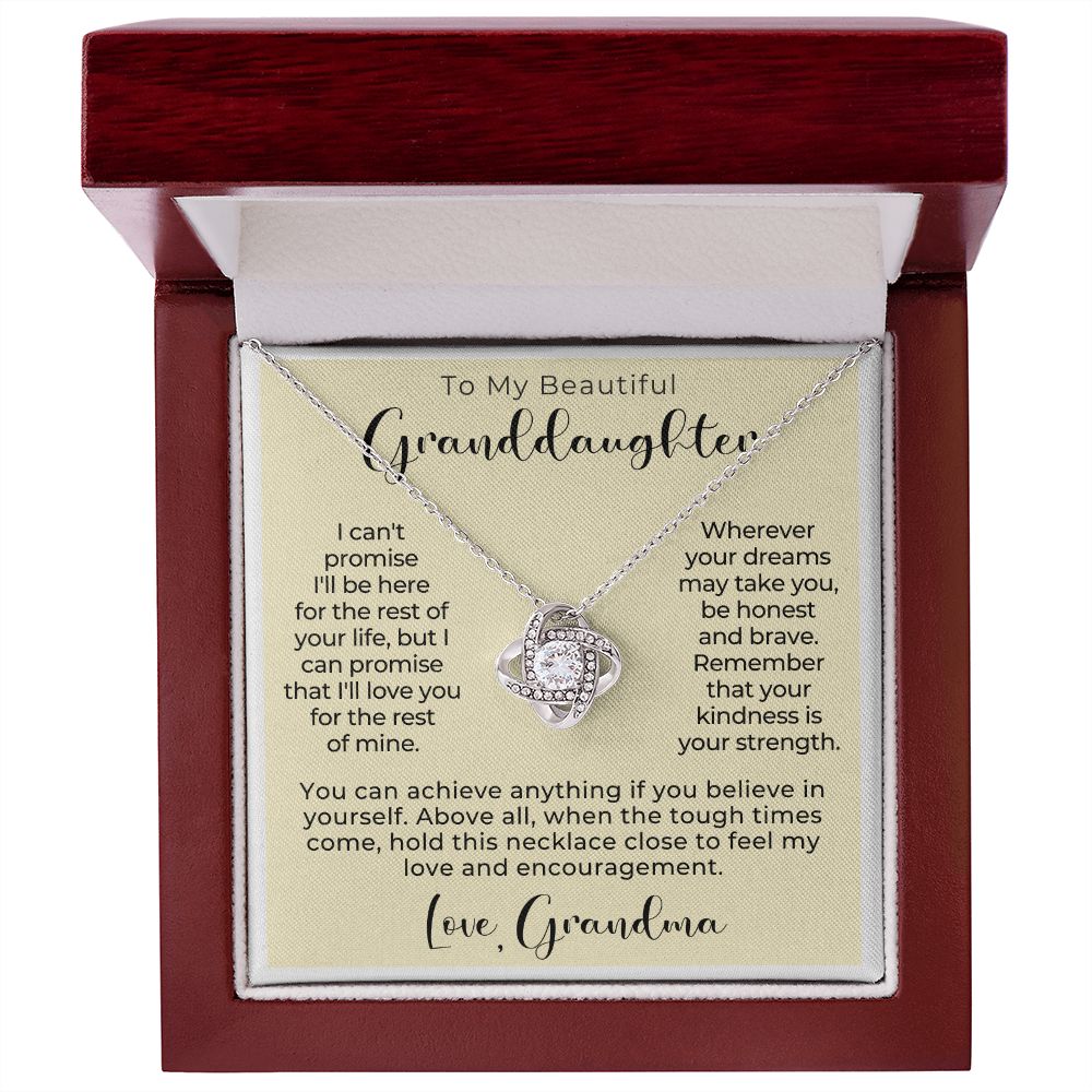 Granddaughter Gift | My Promise Necklace  0546T16