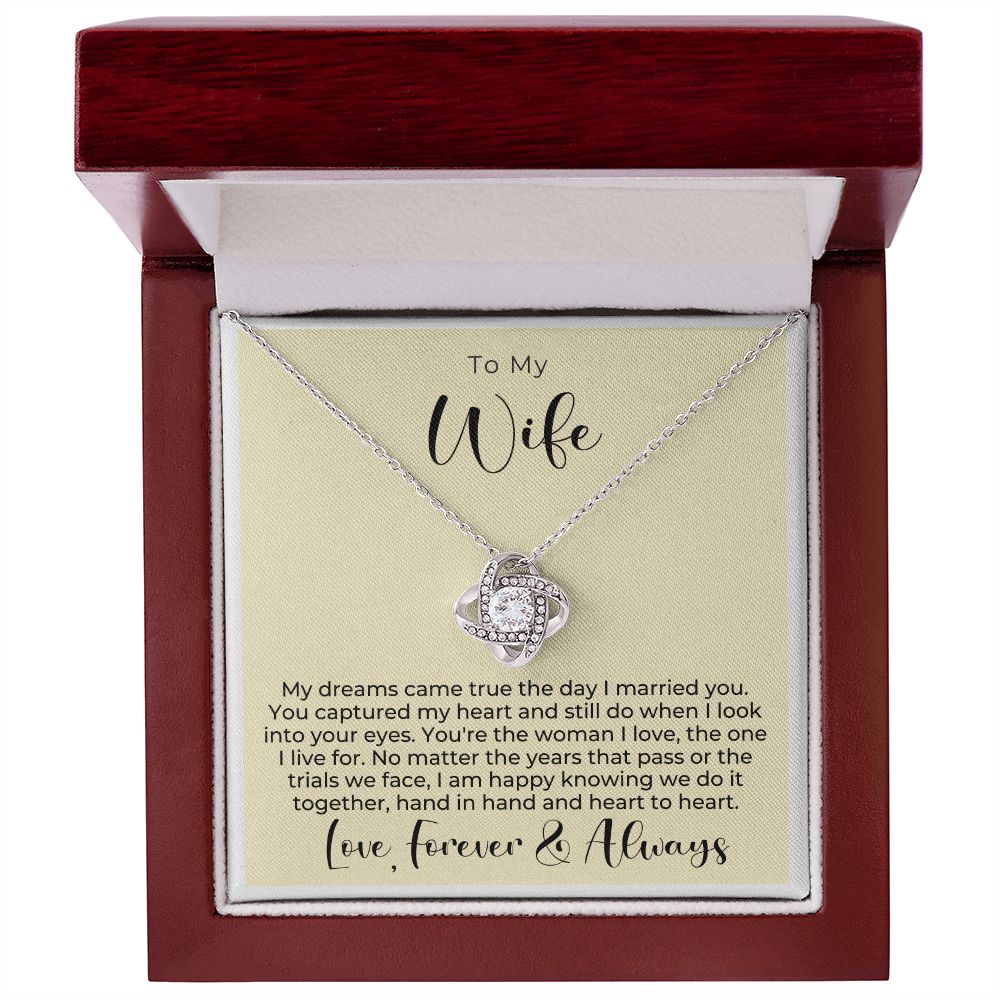 Gift For Wife | I Live For Necklace 0719T5