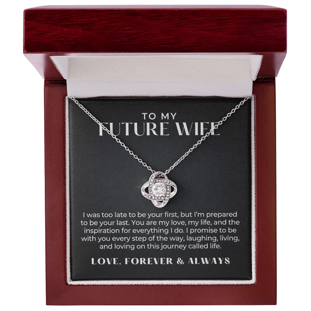 Future Wife, Mrs. Gift | Every Step Necklace 0715T8