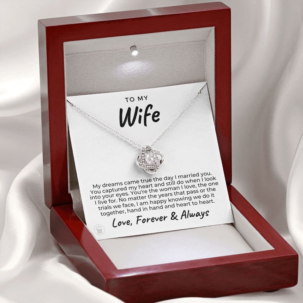 Gift For Wife | I Live For Necklace 0719T10