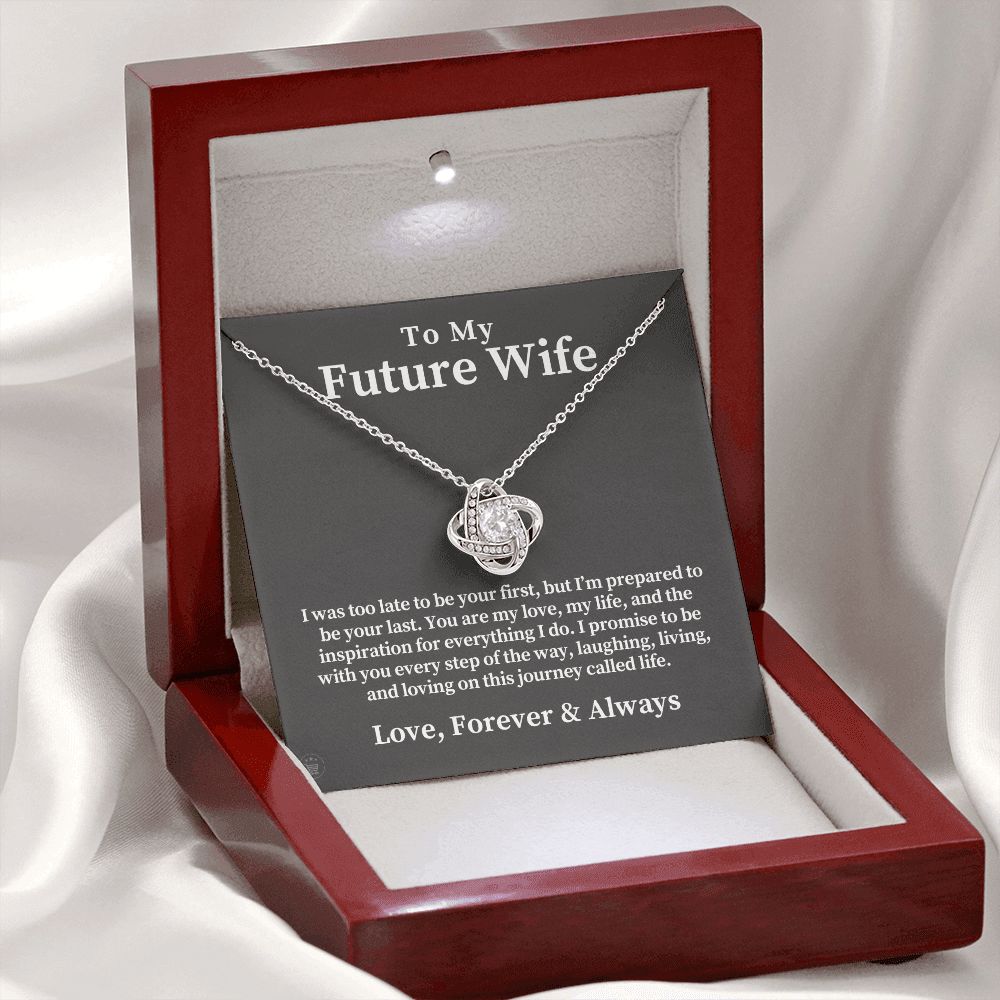 Future Wife, Mrs. Gift | Every Step Necklace 0715T6