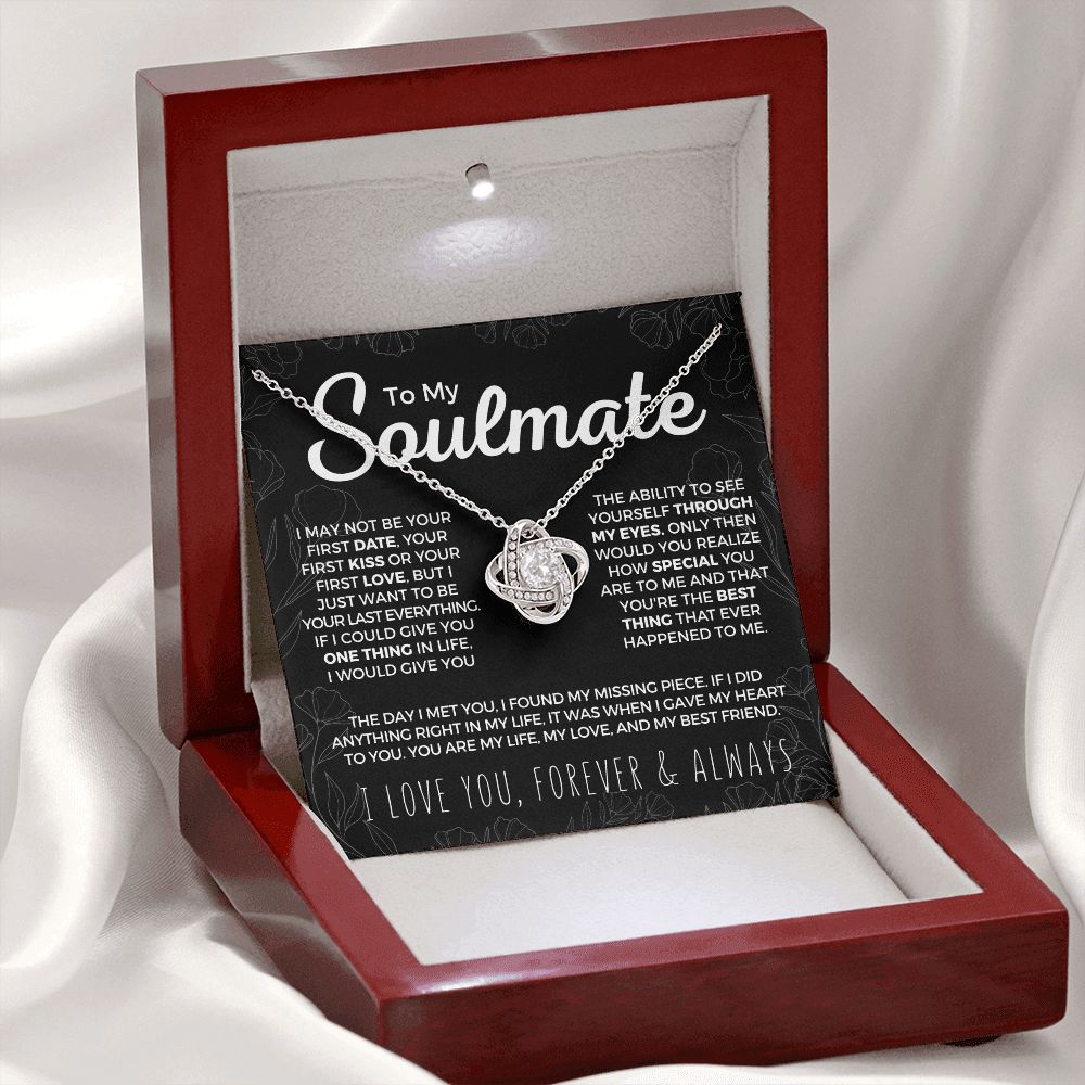 Soulmate Gift | My Life, Love & Best Friend Necklace 0774T1L
