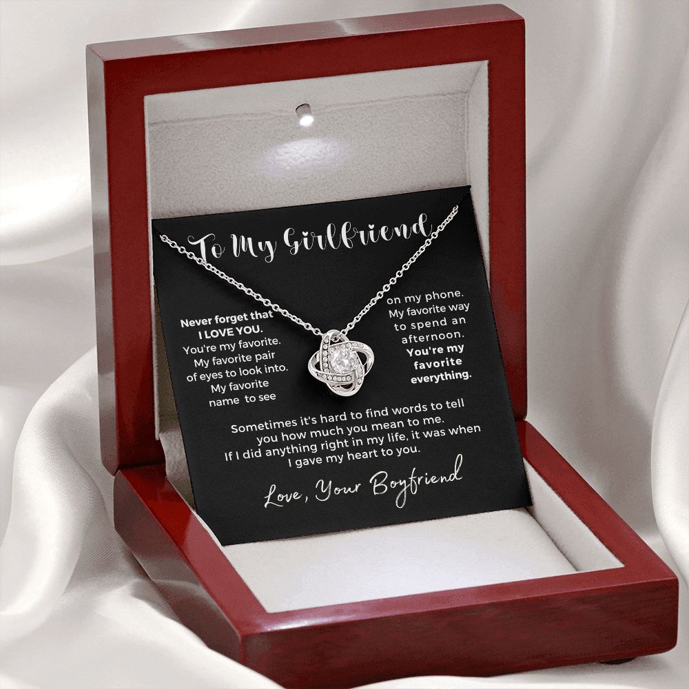 Gift For Girlfriend | My Heart Necklace 0776T1L