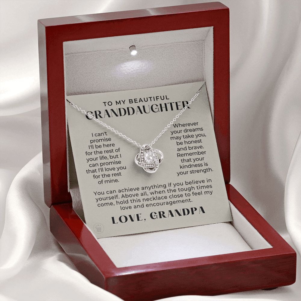 Granddaughter Gift | My Promise Necklace  0690T17