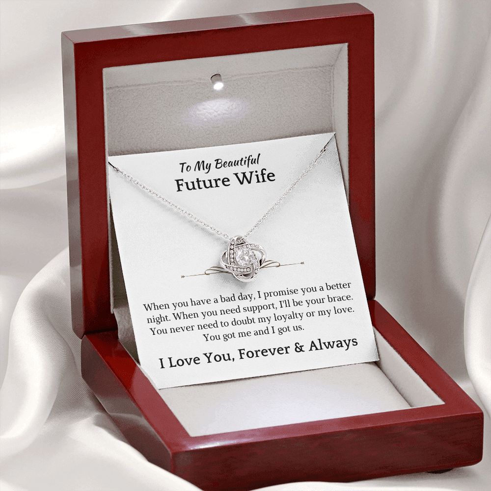 Future Wife, Mrs. Gift | I Love You Necklace 0733T1L