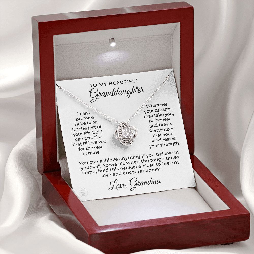 Granddaughter Gift | My Promise Necklace  0716T2