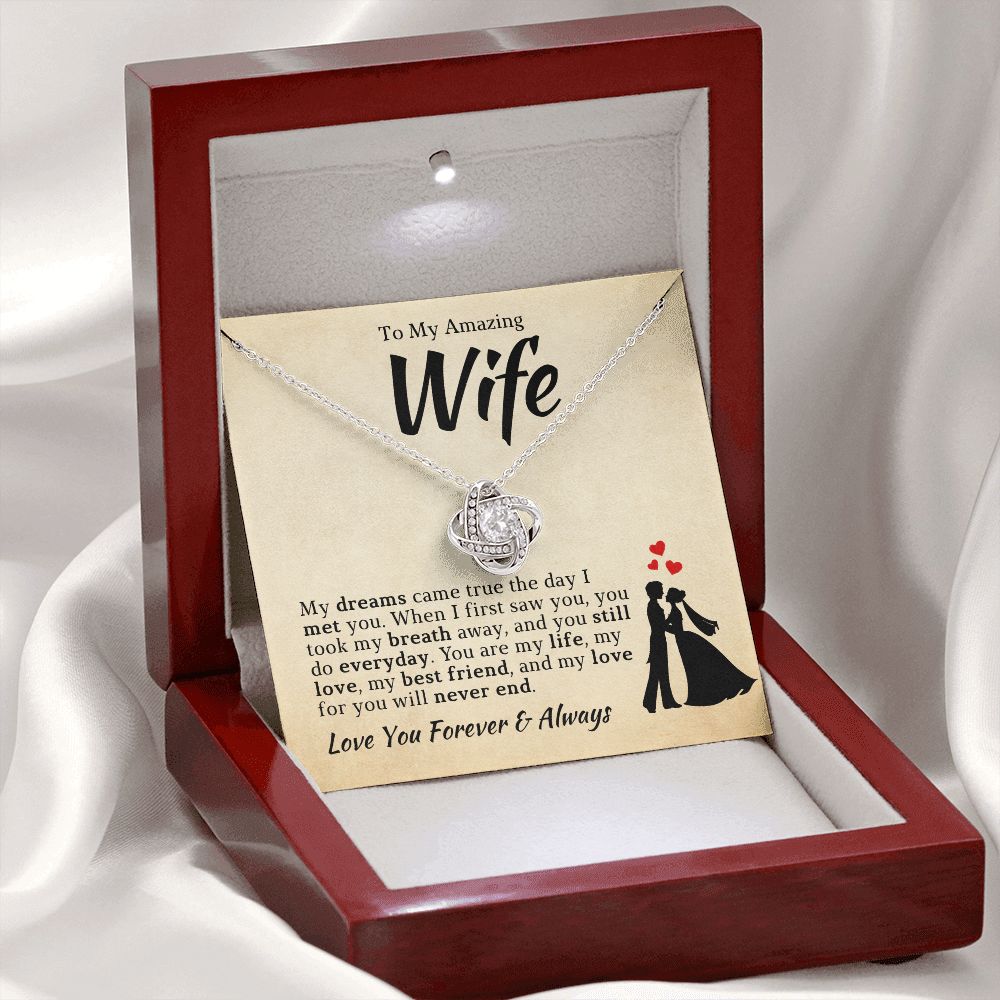 Gift For Wife | Dreams Came True Necklace 0742T3L
