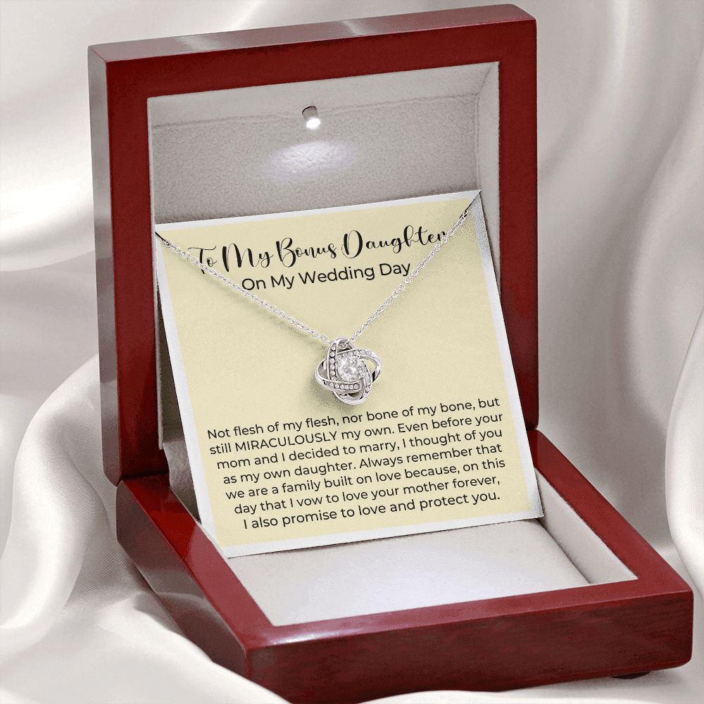 Stepdaughter Wedding Gift | On This Day Necklace 0555T8