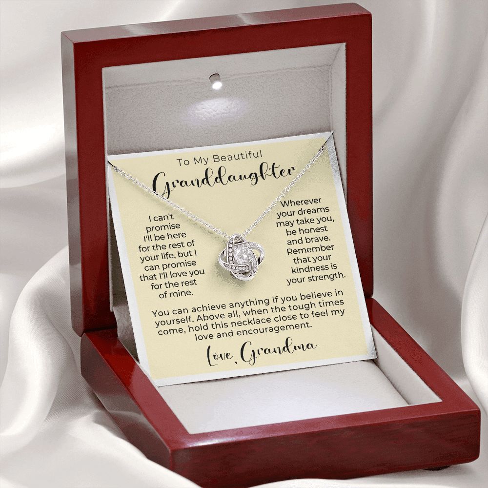 Granddaughter Gift | My Promise Necklace  0546T16