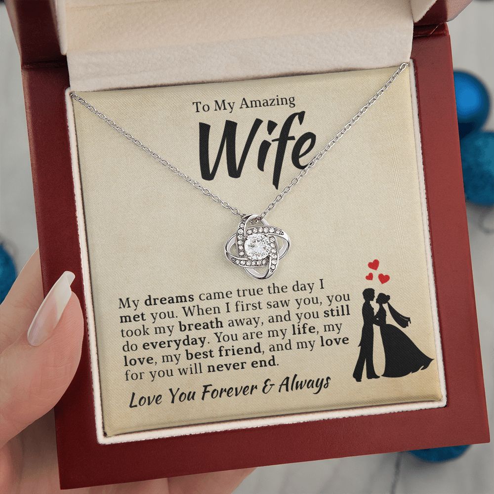 Gift For Wife | Dreams Came True Necklace 0742T3L