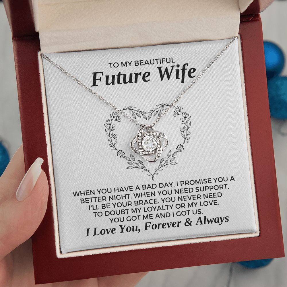 Future Wife, Mrs. Gift | I Love You Necklace 0733T5L