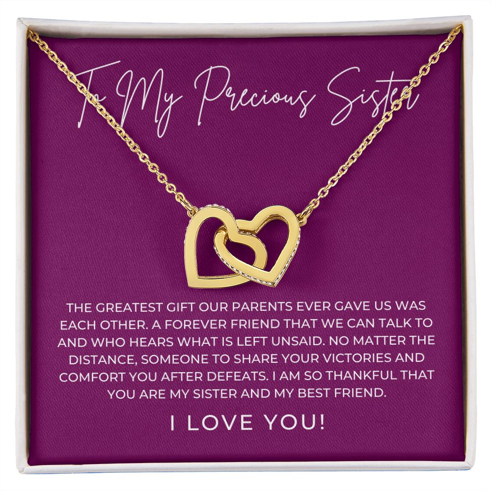 Gift For Sister | Greatest Gift Necklace 0648T13