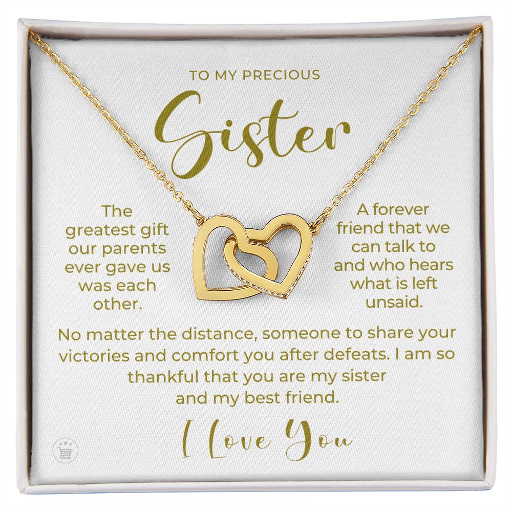 Gift For Sister | Greatest Gift Necklace 0648T7