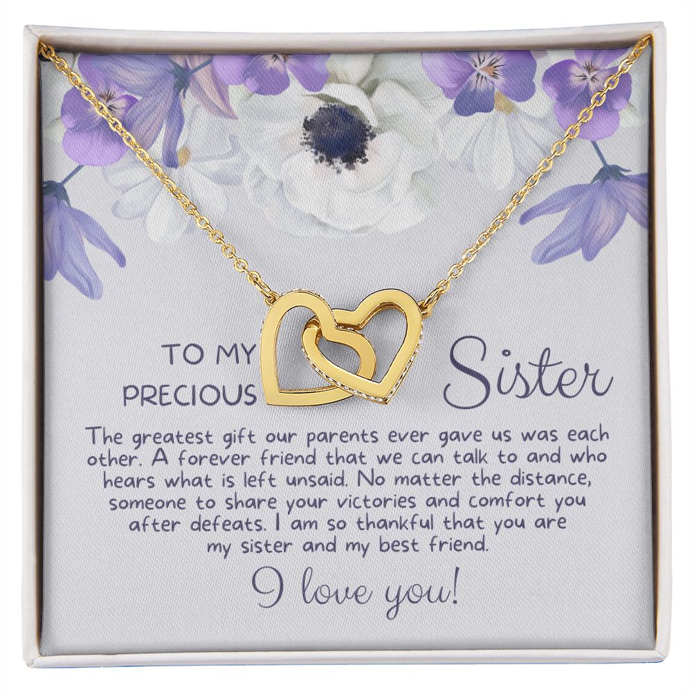 Gift For Sister | Greatest Gift Necklace 0648T4