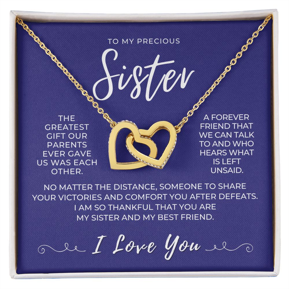 Gift For Sister | Greatest Gift Necklace 0648T10