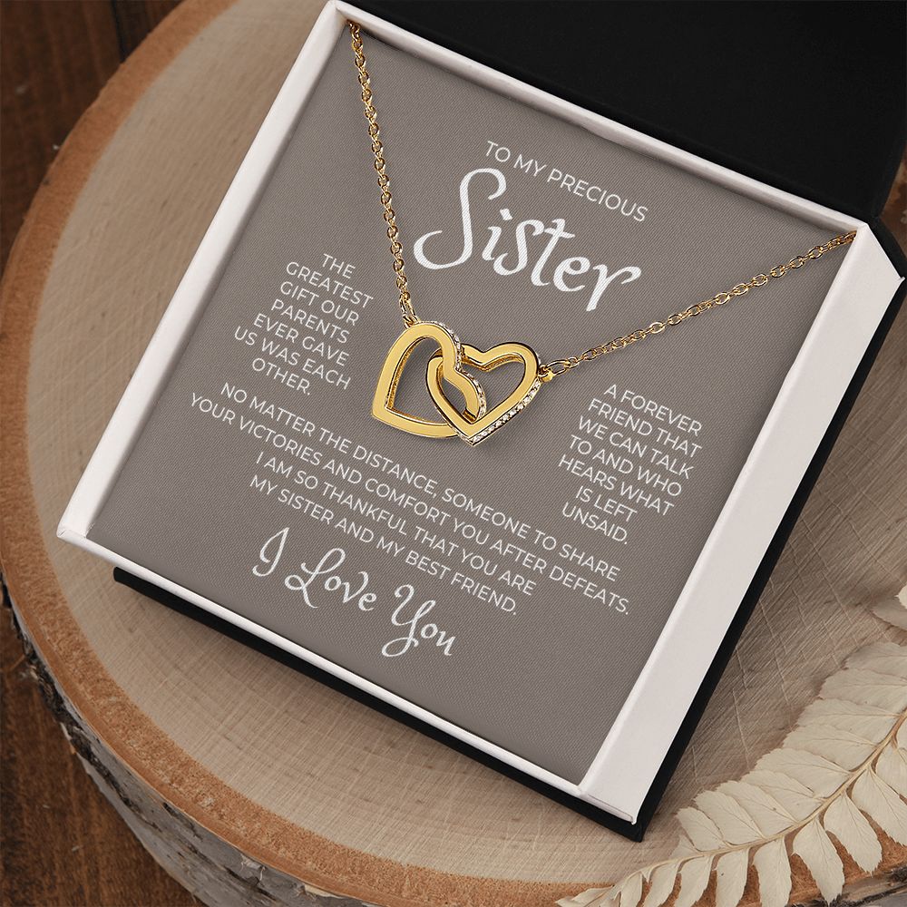 Gift For Sister | Greatest Gift Necklace 0648T8