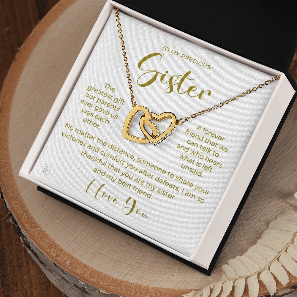 Gift For Sister | Greatest Gift Necklace 0648T7