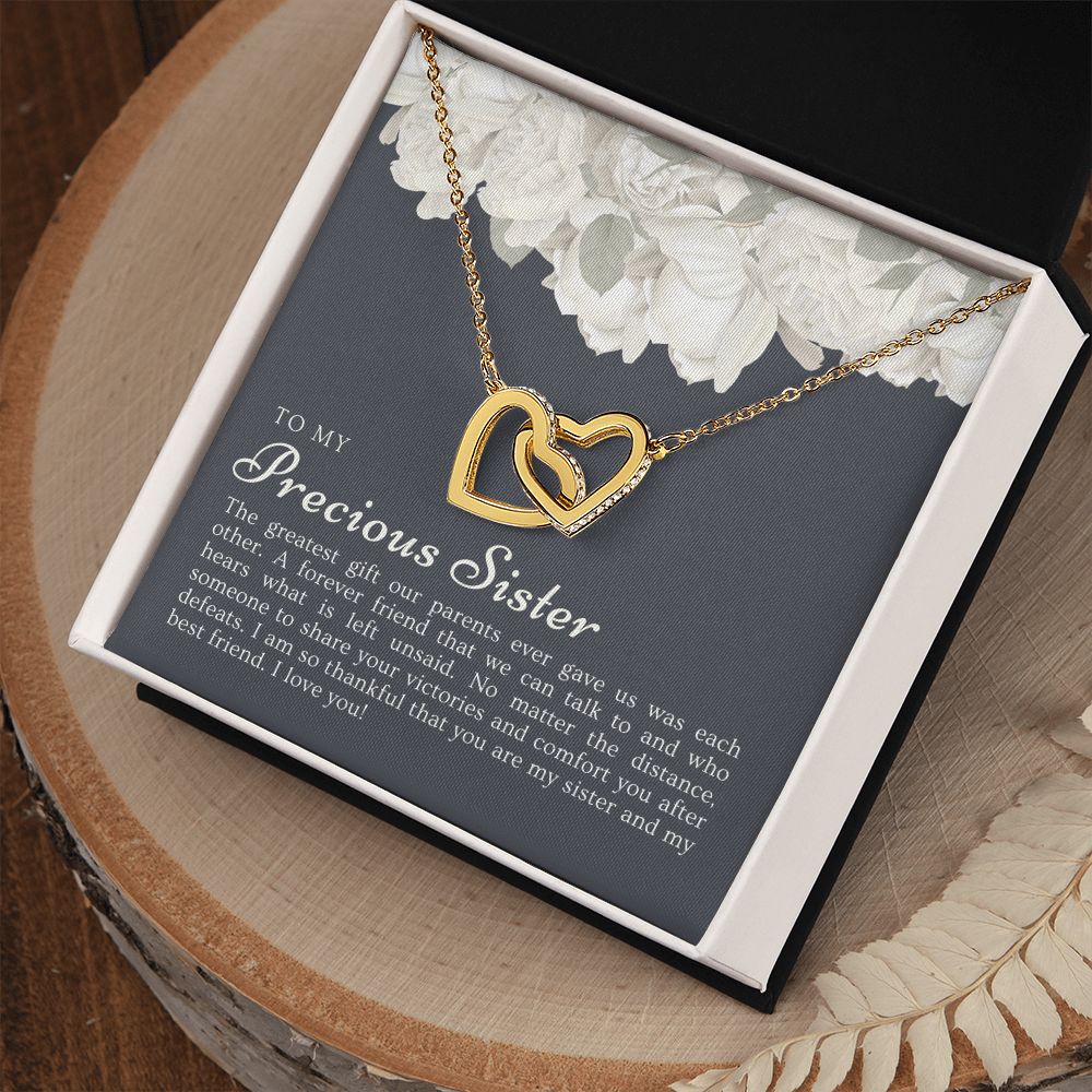 Gift For Sister | Greatest Gift Necklace 0648T6