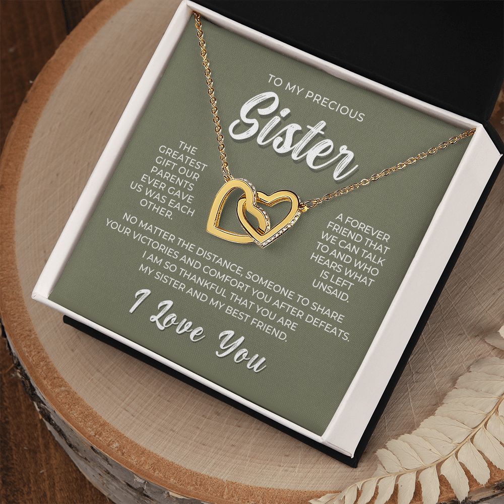 Gift For Sister | Greatest Gift Necklace 0648T9