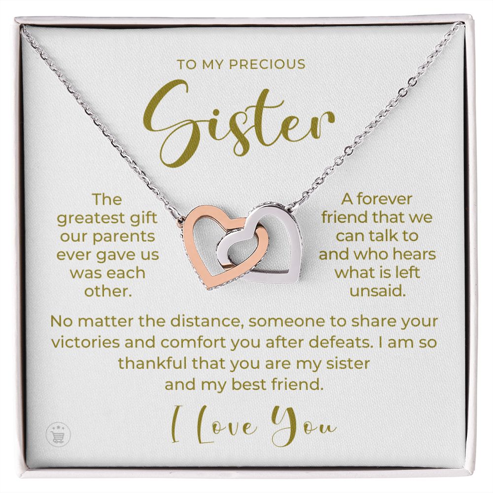 Gift For Sister | Greatest Gift Necklace 0648T7