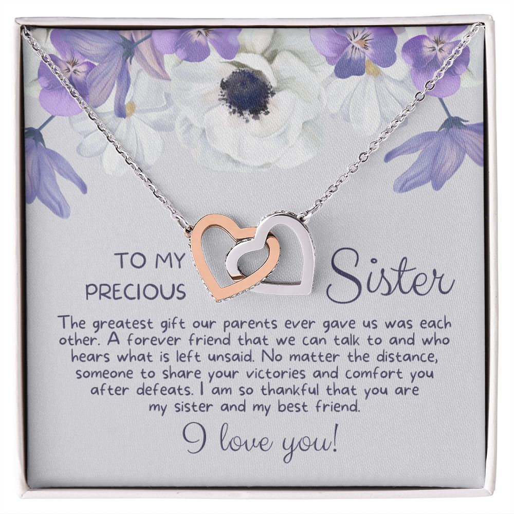 Gift For Sister | Greatest Gift Necklace 0648T4