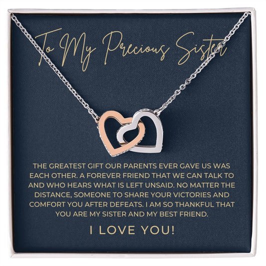 Gift For Sister | Greatest Gift Necklace 0648T12