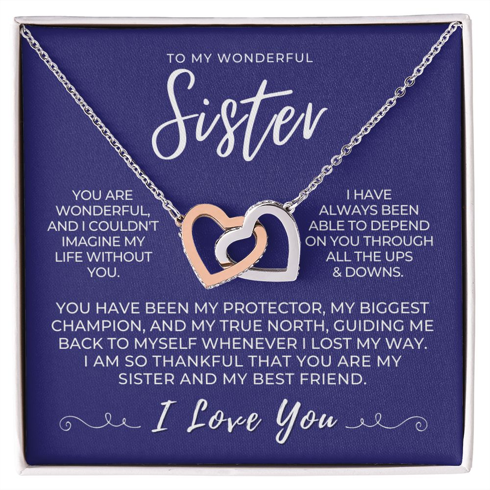 Gift For Sister | My True North Necklace 0646T10