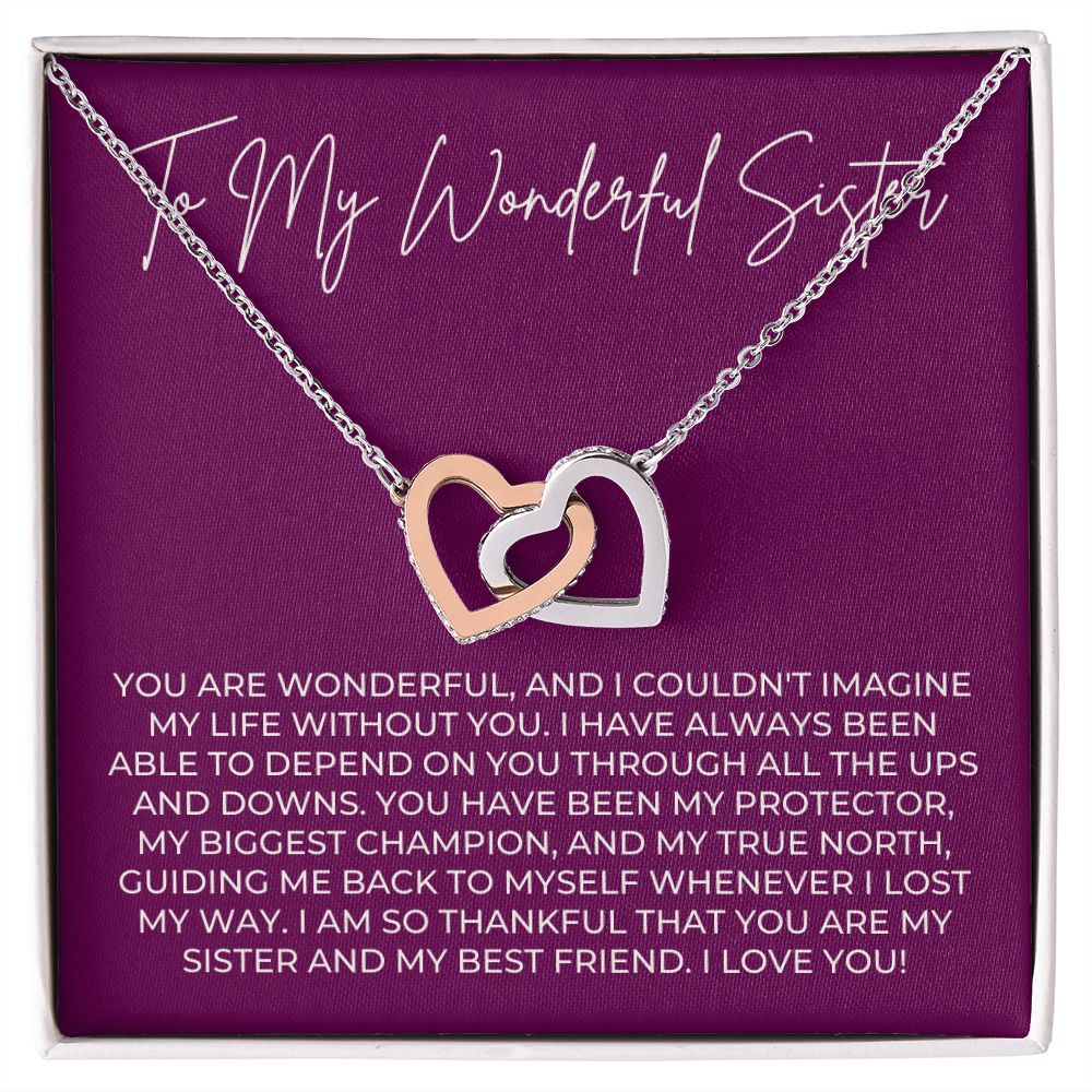 Gift For Sister | My True North Necklace 0646T13