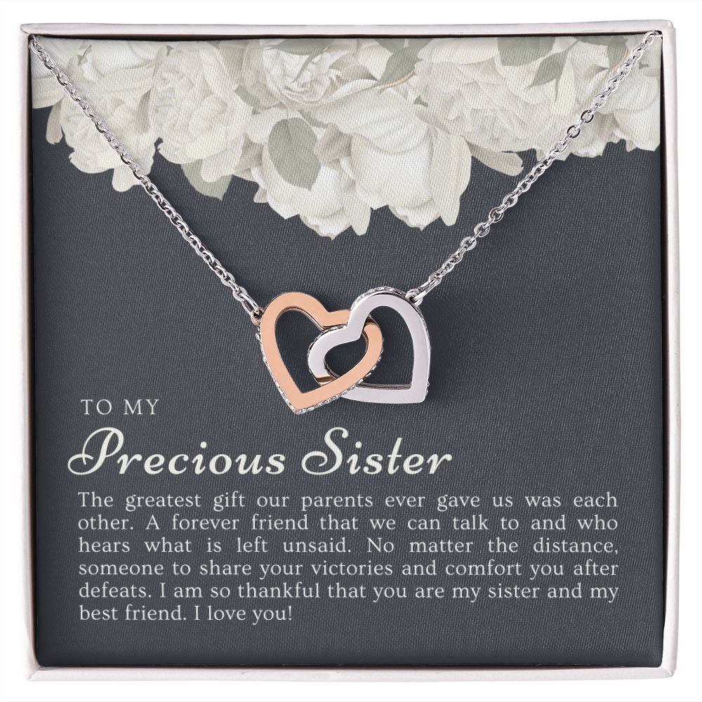 Gift For Sister | Greatest Gift Necklace 0648T6