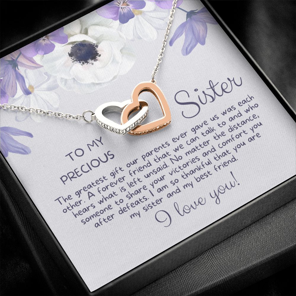 Gift For Sister | Greatest Gift Necklace 0648T4