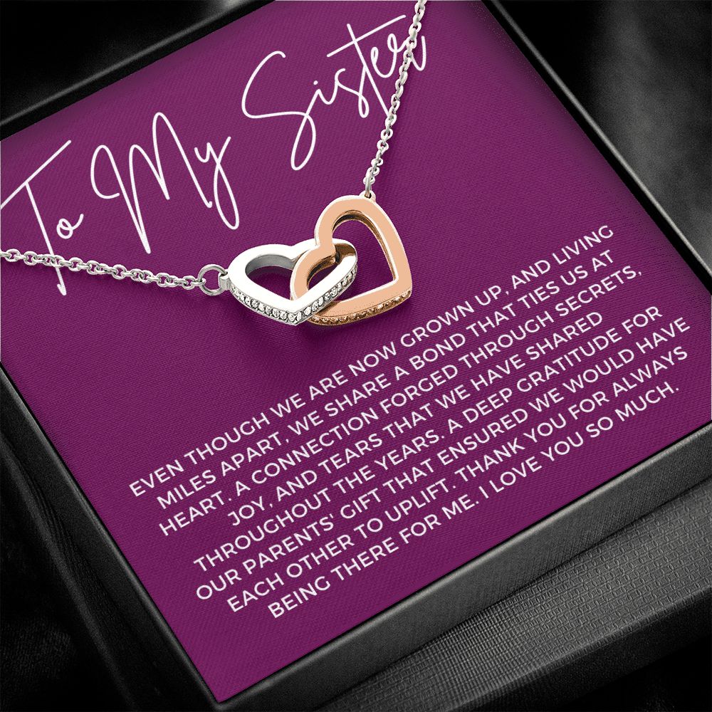 Gift For Sister | Bond Necklace 0649T13