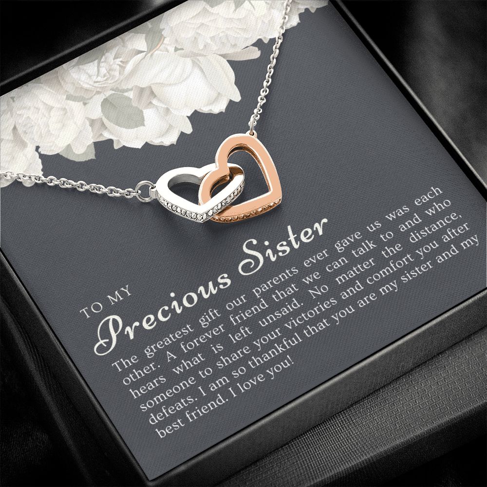 Gift For Sister | Greatest Gift Necklace 0648T6