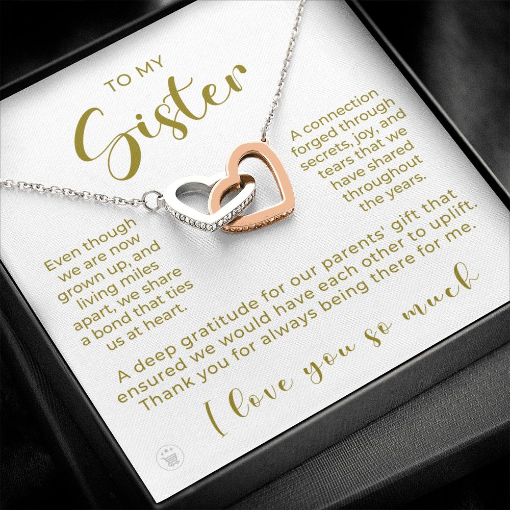 Gift For Sister | Bond Necklace 0649T7