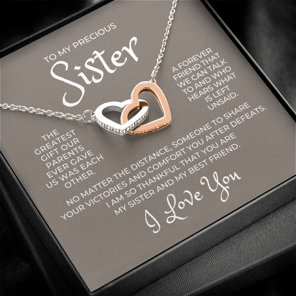 Gift For Sister | Greatest Gift Necklace 0648T8