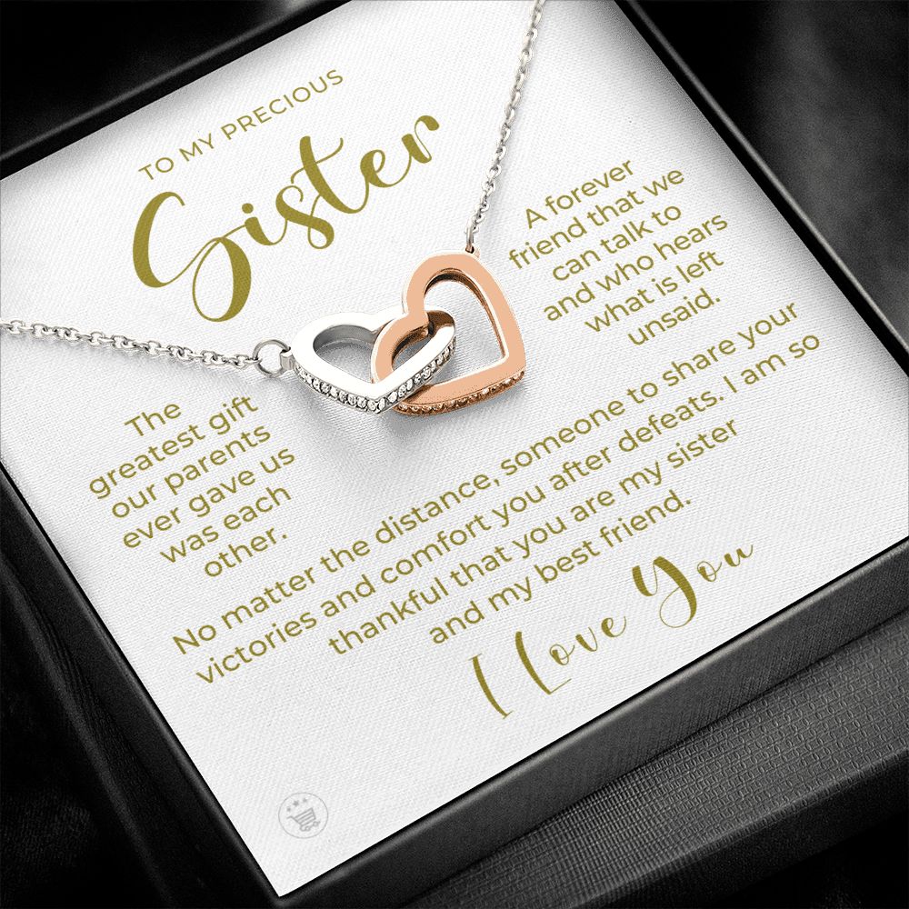 Gift For Sister | Greatest Gift Necklace 0648T7