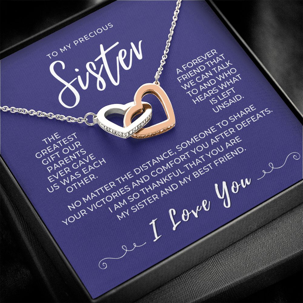 Gift For Sister | Greatest Gift Necklace 0648T10