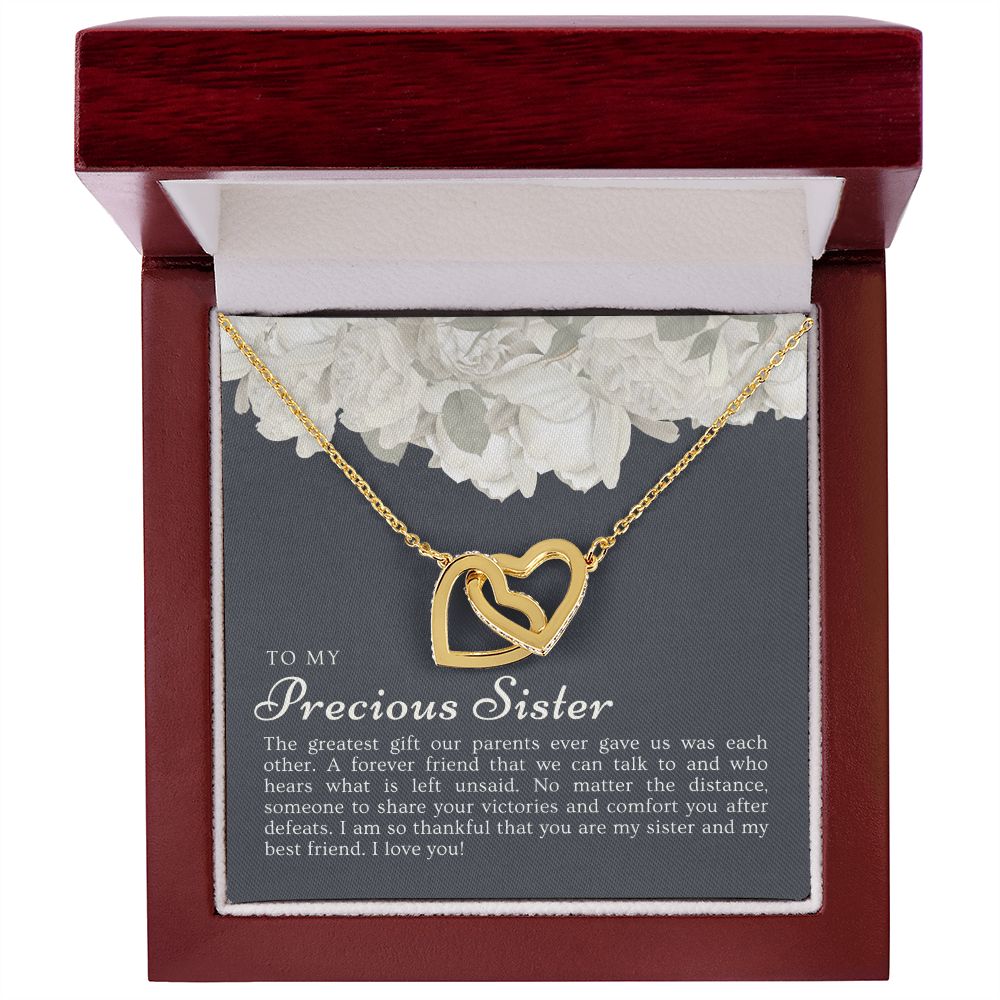 Gift For Sister | Greatest Gift Necklace 0648T6