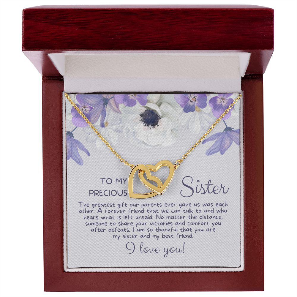 Gift For Sister | Greatest Gift Necklace 0648T4