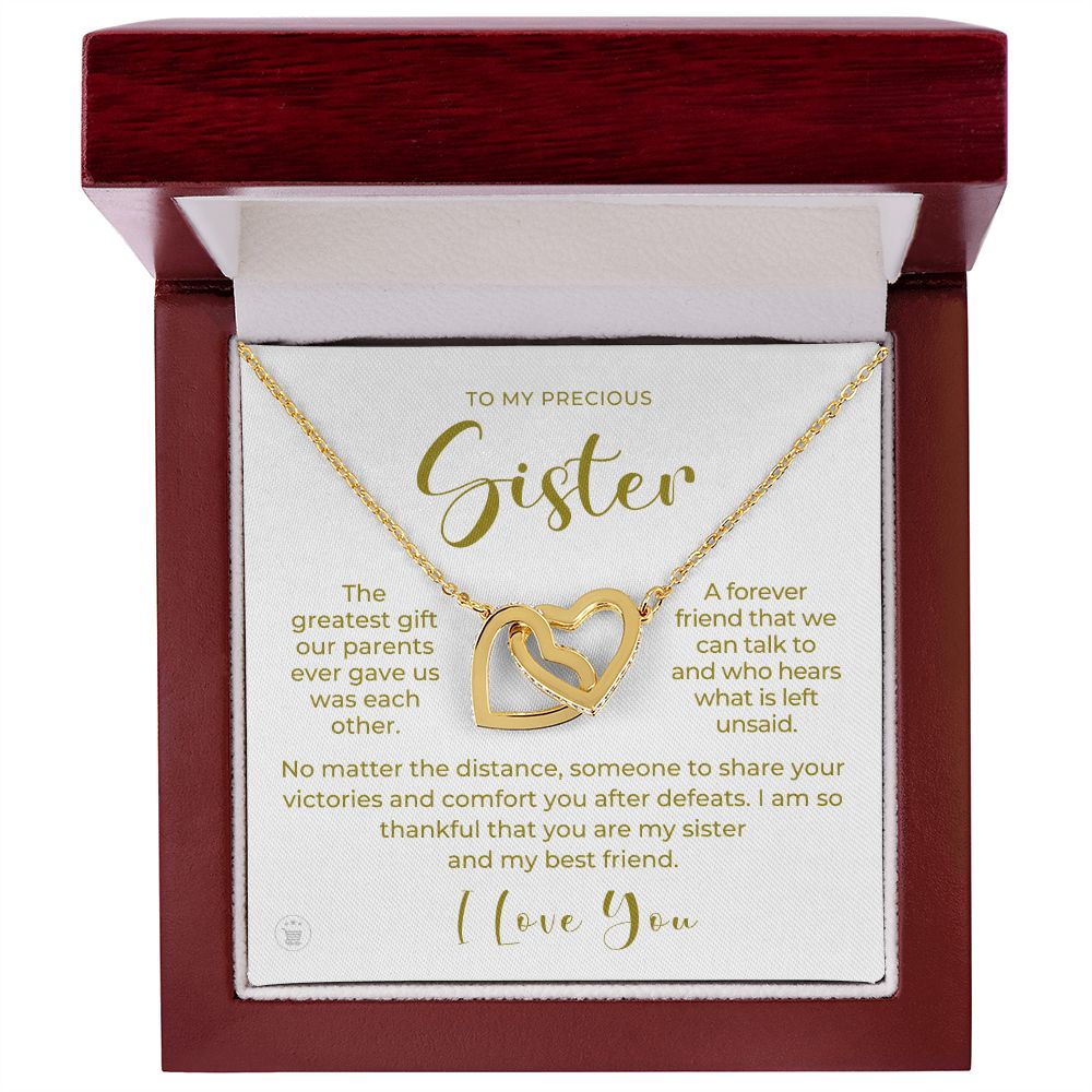 Gift For Sister | Greatest Gift Necklace 0648T7