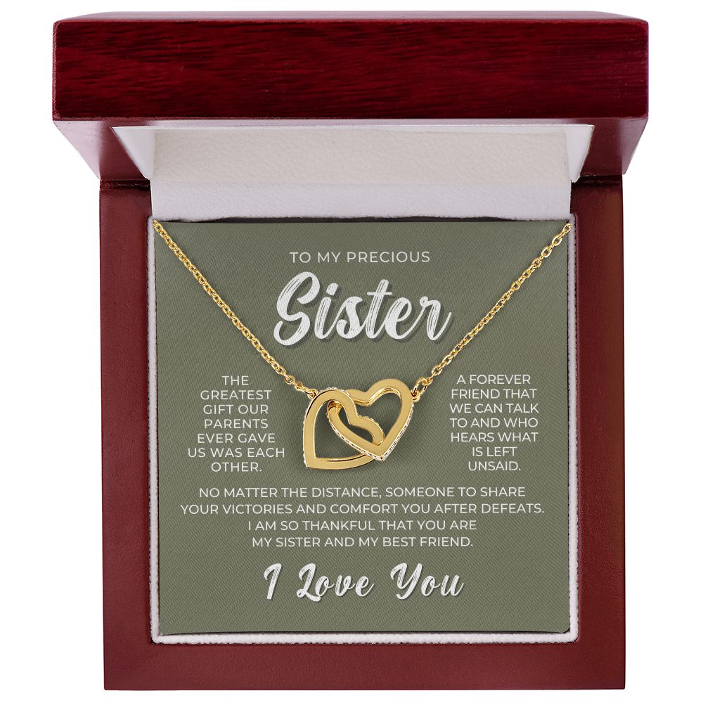 Gift For Sister | Greatest Gift Necklace 0648T9