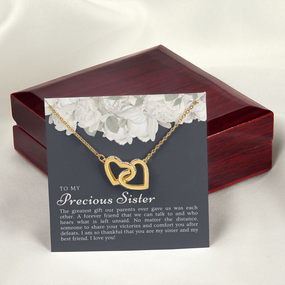 Gift For Sister | Greatest Gift Necklace 0648T6